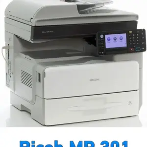 ريكو Ricoh MP 301 A4 – ماكينة مكتب صغيرة تطبع وتصور وتسكان في مساحة ترابيزة