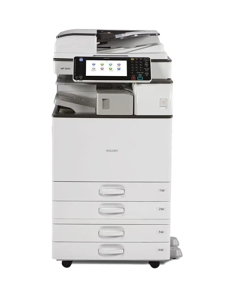 ريكو Ricoh MP 4054 أبيض وأسود – 40 ورقة في الدقيقة وفيدر بيسكان الوجهين في مرة