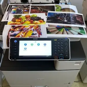 ريكو Ricoh MP C4503 ألوان – 45 ورقة وSPDF 220 ورقة لقسم بيطبع طول اليوم