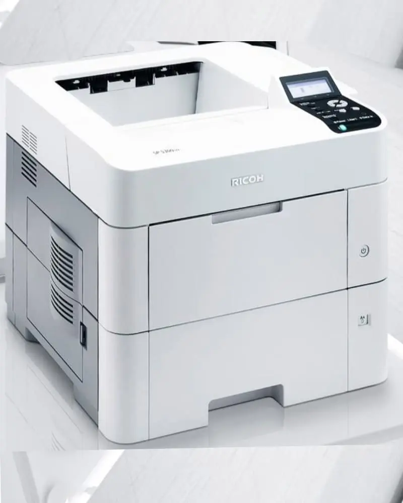 طابعة ريكو Ricoh SP 5300DN ليزر – 50 ورقة في الدقيقة وحبر 25 ألف ورقة لشغل ما بيخلصش